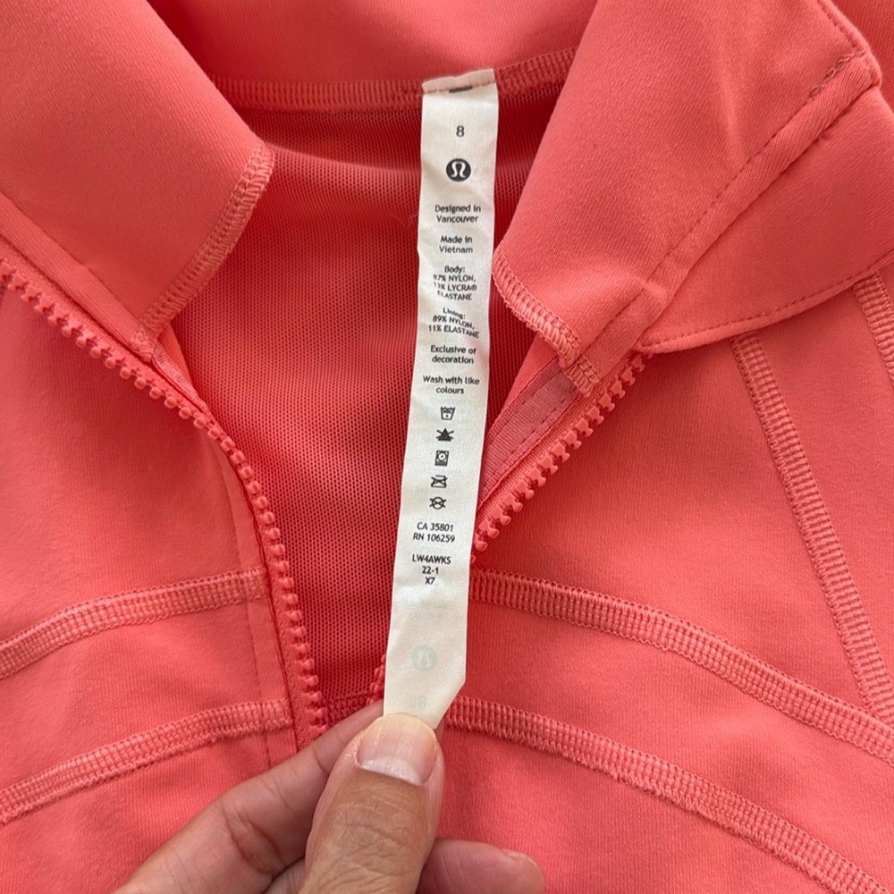 Lululemon Define Jacket *Luon Size 8